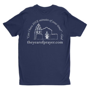 Year of Prayer Shirt Back